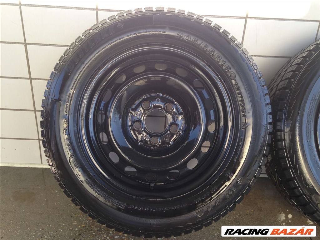 MERCEDES VITO 16" LEMEZFELNI 5X112 TÉLI 205/65R16C GUMIVAL OLCSÓN!! 4. kép