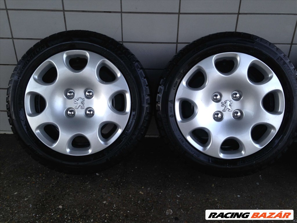 PEUGEOT 15" LEMEZFELNI 4X108 TÉLI 195/55R15 GUMIVAL OLCSÓN!!! 2. kép