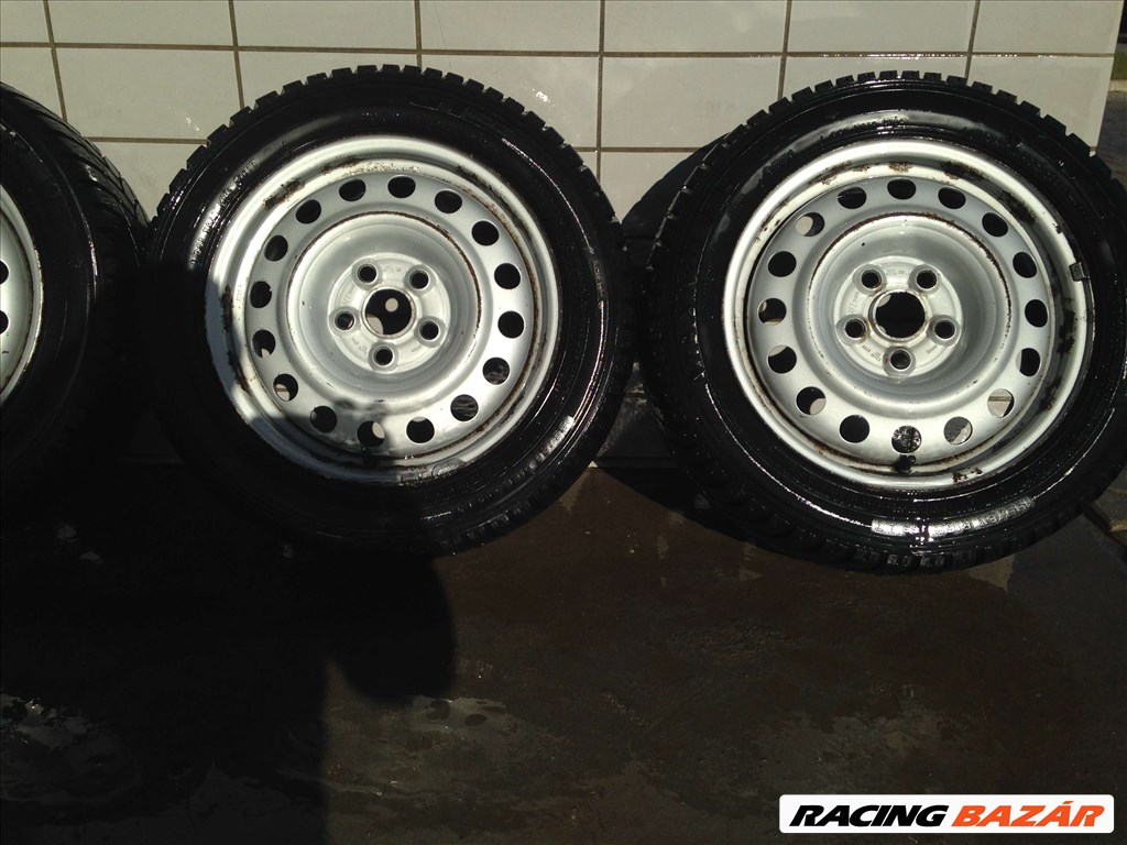 VW SHARAN 16" LEMEZFELNI 5X112 TÉLI 195/60R16C GUMIVAL OLCSÓN!!! 3. kép