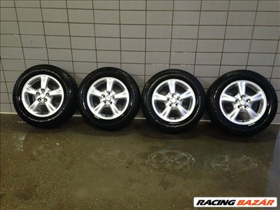 TOYOTA 15" ALUFELNI 5X100 TÉLI 195/65R15 GUMIKKAL OLCSÓN!!!!!