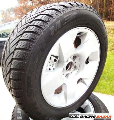 BMW E65-E66 gyári 8×17-es 5×120-as ET24-es könnyüfém felni eladó téligumival 3. kép