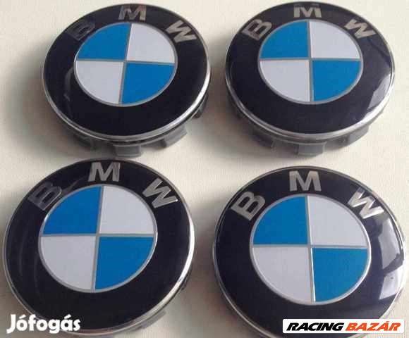 BMW alufelni kupak garnitúra (új, 4 DARAB, 68 mm-es standard méret) eladó! POSTÁZOM IS! 1. kép