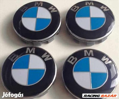 BMW alufelni kupak garnitúra (új, 4 DARAB, 68 mm-es standard méret) eladó! POSTÁZOM IS!