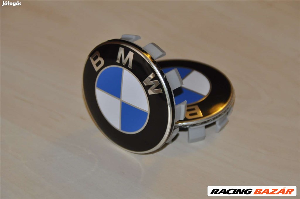 BMW alufelni kupak garnitúra (új, 4 DARAB, 68 mm-es standard méret) eladó! POSTÁZOM IS! 2. kép
