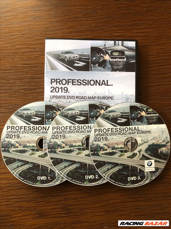 BMW Navigáció Professional 2019 DVD frissítés 2. kép