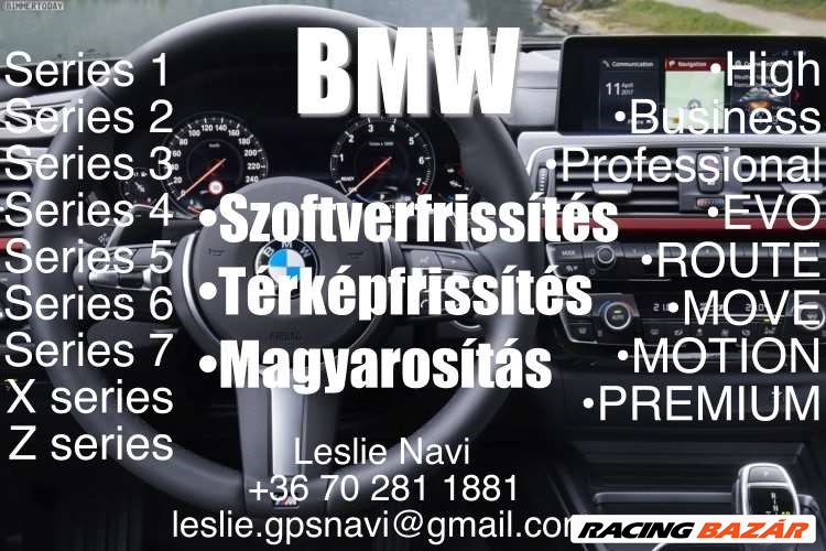 BMW Navigáció Professional 2019 DVD frissítés 8. kép