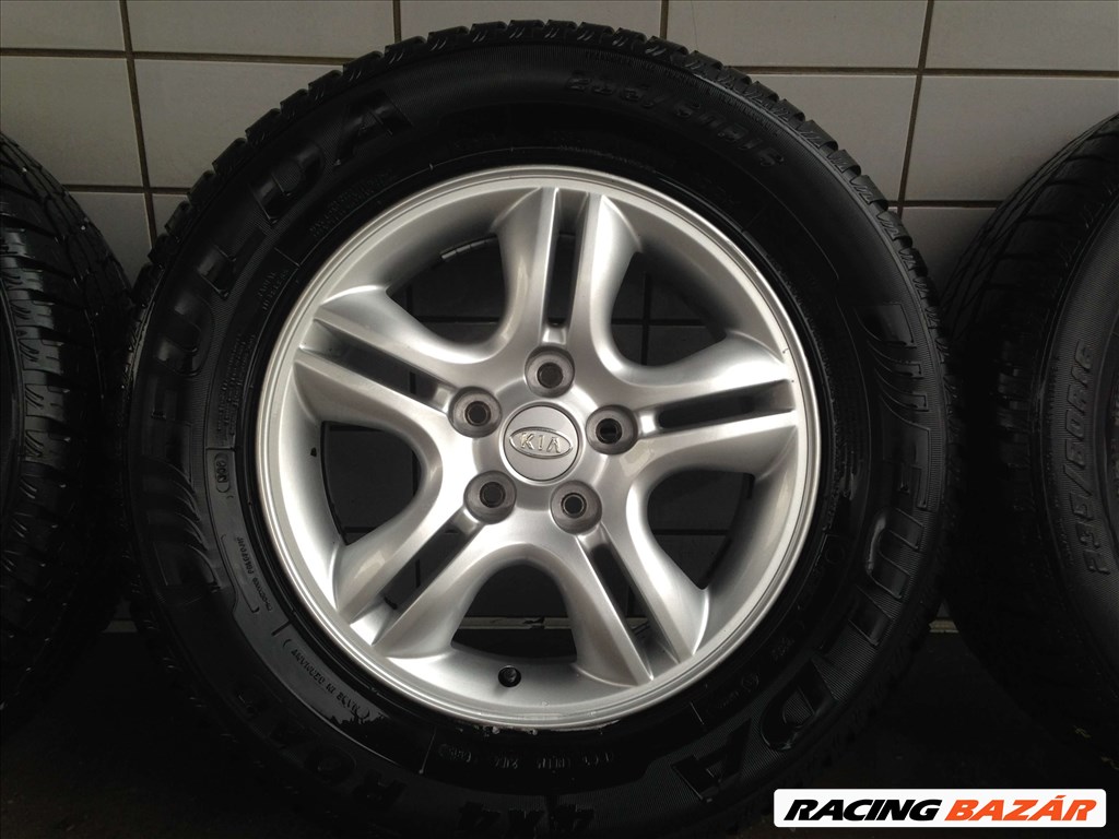 HYUNDAI SANTA-FE 16" ALUFELNI 5X114,3 TÉLI 235/60R16 GUMIKKAL OLCSÓN!! 4. kép