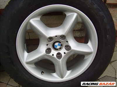 BMW X5 gyári 7,5×17-es 5×120-as ET40-es könnyüfém felni garnitura eladó 