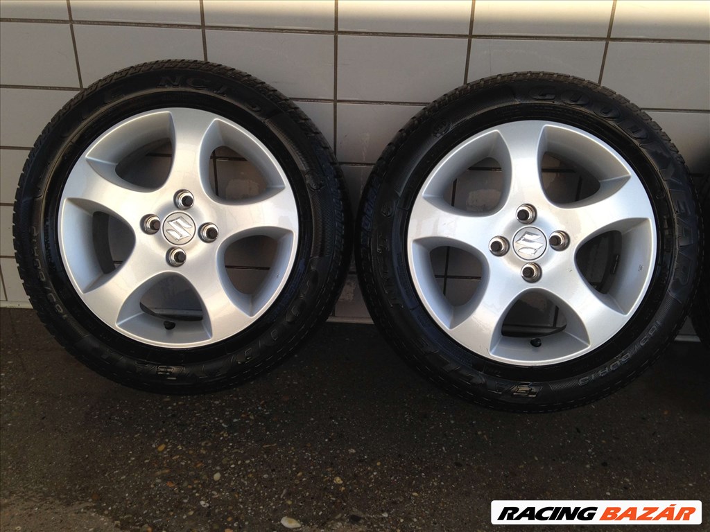 SUZUKI SWIFT 15" ALUFELNI 4X100 NYÁRI 185/60R15 GUMIKKAL OLCSÓN!!! 1. kép