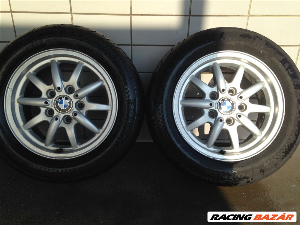 BMW 15" ALUFELNI 5X120 NYÁRI 205/60R15 GUMIKKAL OLCSÓN!!! 3. kép