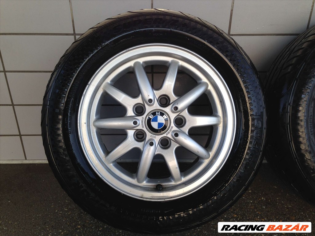 BMW 15" ALUFELNI 5X120 NYÁRI 205/60R15 GUMIKKAL OLCSÓN!!! 4. kép