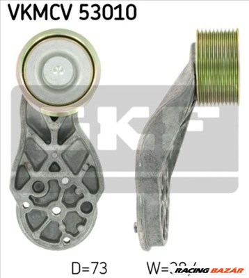 SKF VKMCV 53010 Generátor/klíma szíj vezetőgörgő - CHEVROLET, DAEWOO, VOLKSWAGEN, MERCEDES-BENZ, RENAULT, BMW, SEAT