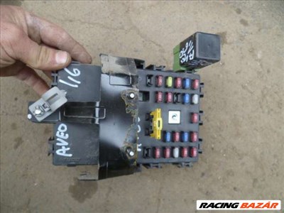 chevrolet aveo 2008, 1,6 benzines  biztosítéktábla  F16D3 MOTORKÓD  