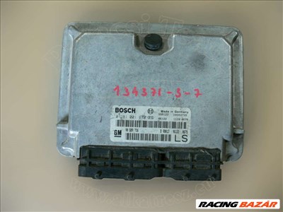 Opel Astra G 1997-2010 - vezérlőegység, üzemanyag befecskendezés, BOSCH, (x/y)17,20,22(dth/dtl), jelölés: LS