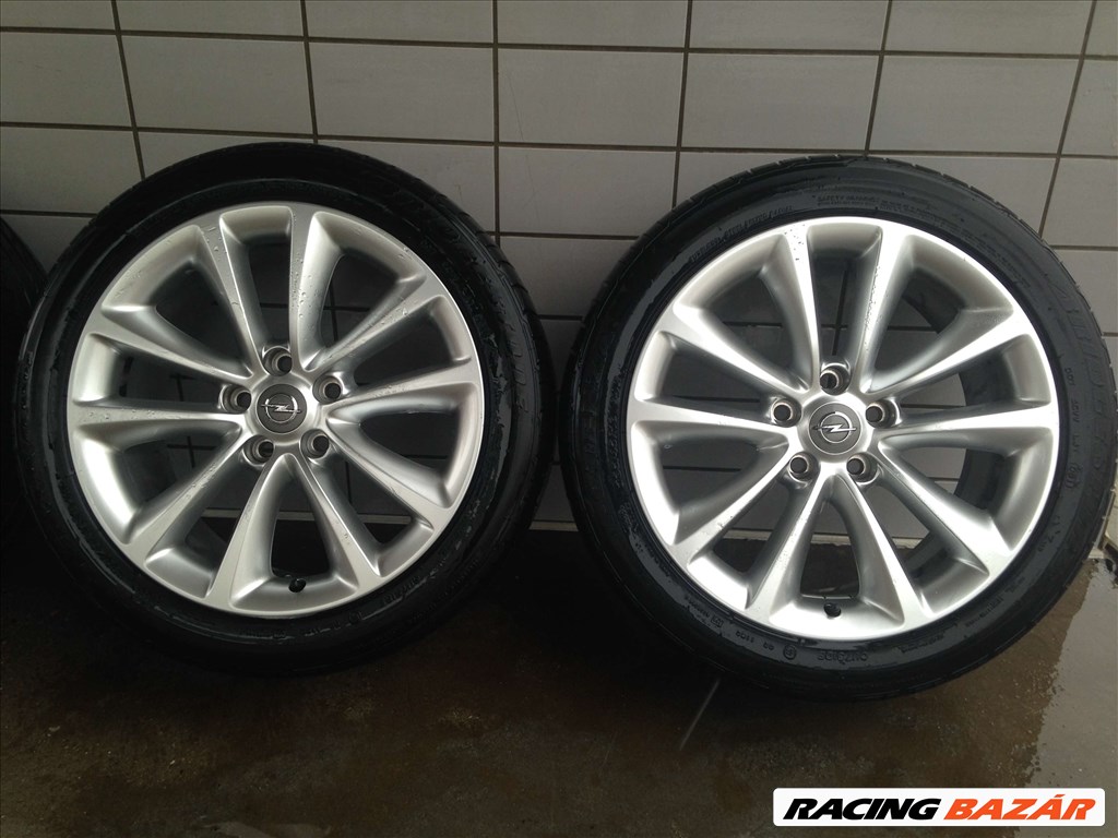 OPEL 18" ALUFELNI 5X115 NYÁRI 235/45R18 GUMIKKAL OLCSÓN!!! 3. kép