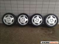 MERCEDES A 15" ALUFELNI 5X112 NYÁRI  DUNLOP 195/50R15 GUMIKKAL !!