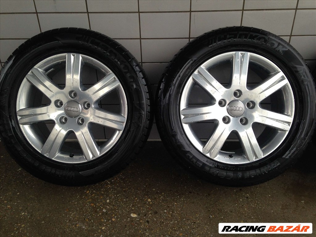 AUDI Q 7 ALUFELNI 5X130 TÉLI 255/55R18 GUMIKKAL OLCSÓN!!! 2. kép