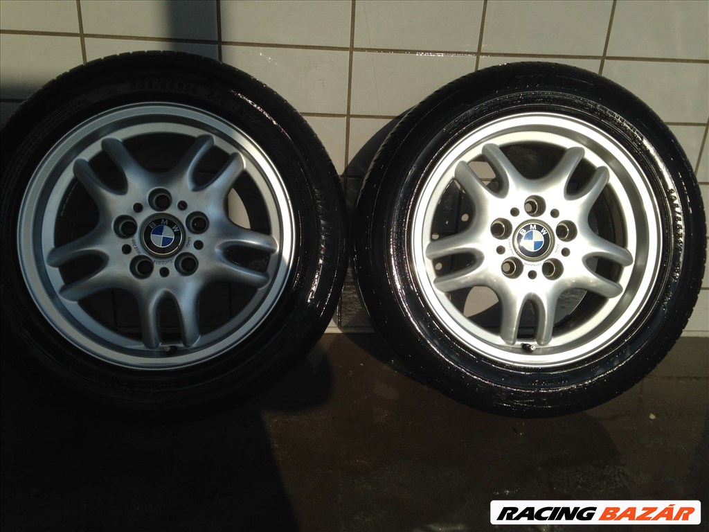 BMW 16" ALUFELNI 5X120 NYÁRI 205/55R16 GUMIKKAL OLCSÓN!!! 3. kép