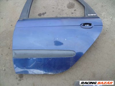 renault scenic   1998    bal hátsó üres ajtó kék  ( SZÍNKÓD NINCS )