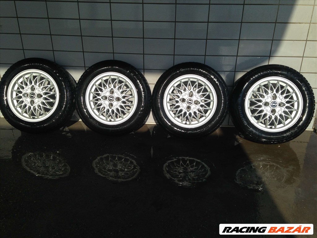 OPEL 15" ALUFELNI 4X100 TÉLI 185/65R15 GUMIKKAL OLCSÓN!!! 1. kép