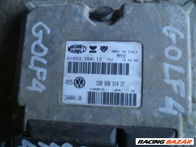 vw golf 4 1.4 16v motorvezérlő 036 906 014 CF 3. kép