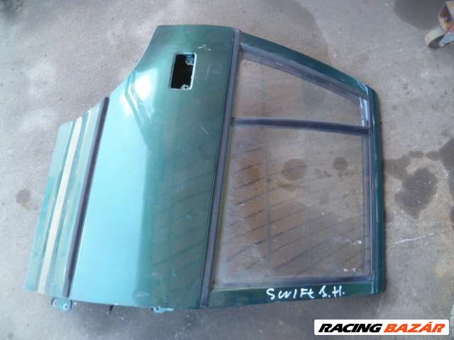 suzuki swift 2001 ferdehátu zöld jobb hátsó ajtó 1. kép