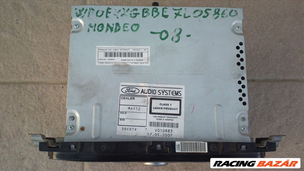 FORD GYÁRI RÁDIÓK 1. kép