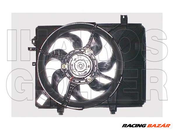 Hyundai Getz 2005-2009 - Hűtőventilátor kpl. (1.4 16V, 1.5crdi, 1.6 16V) 1. kép