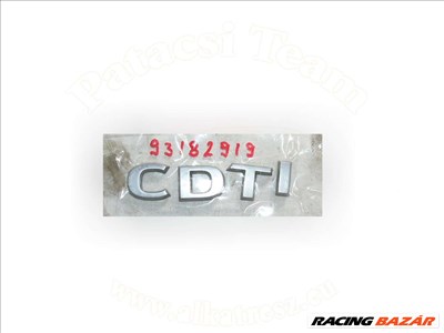 Opel Vectra C/2 2005-2008 - felirat, csomagtérfedél, CDTI