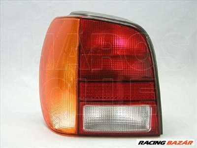 VW Polo 1994-1999 - Hátsó lámpa üres bal (sárga/piros)