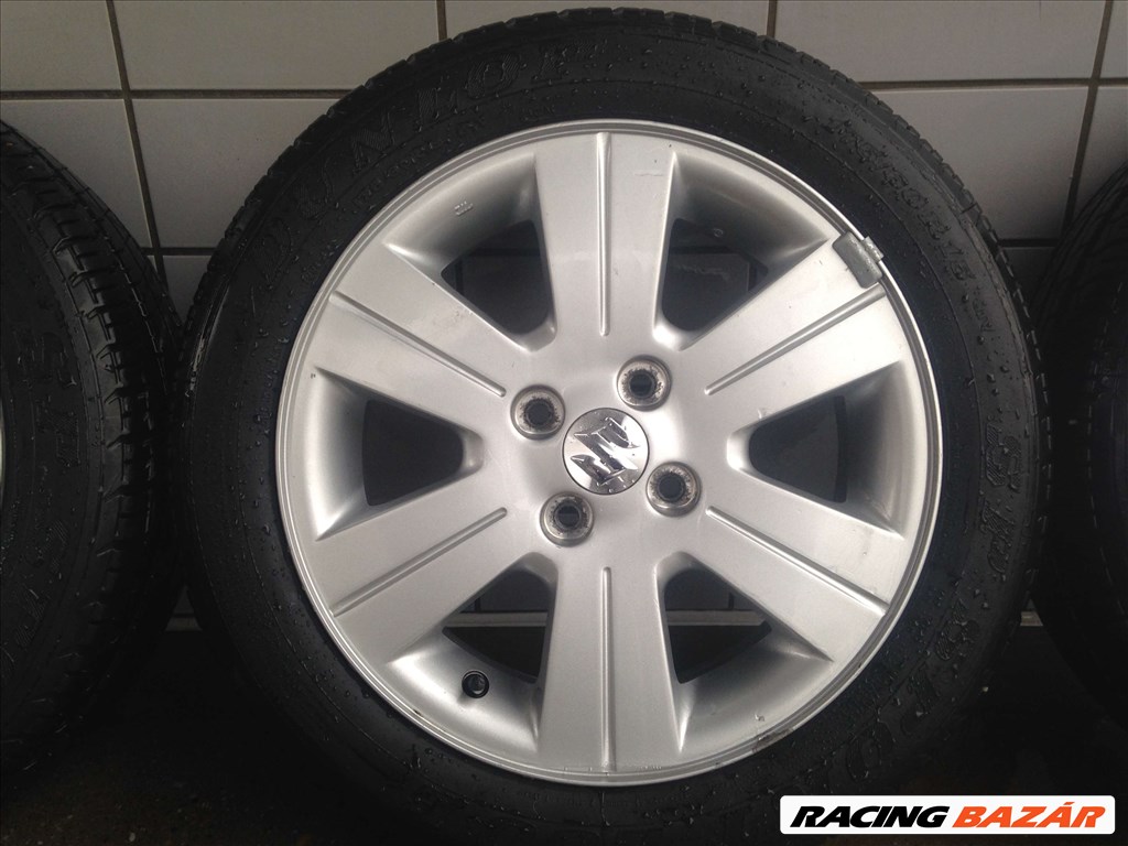 SUZUKI SWIFT 15" ALUFELNI 4X100 NYÁRI 175/60R15 GUMIKKAL OLCSÓN!!! 4. kép