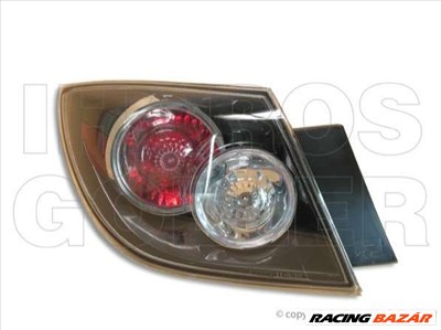 Mazda 3 2006-2009 - H.lámpa üres bal külső fekete (5 ajtós)