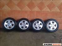 OPEL 15" ALUFELNI 4X100 NYÁRI 195/60R15 GUMIKKAL OLCSÓN!!!!!