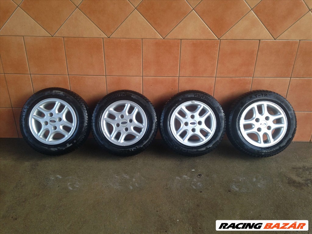 FORD 13" ALUFELN 4X108 NYÁRI 155/70R13 GUMIVAL OLCSÓN!!!!!! 1. kép