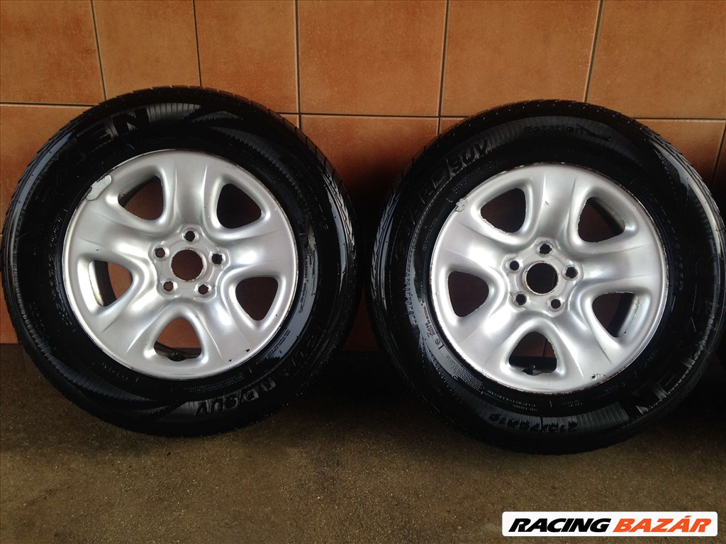 TOYOTA RAV-4 LEMEZFELNI 5X114,3 M+S 215/70R16 GUMIKKAL OLCSÓN!!! 2. kép