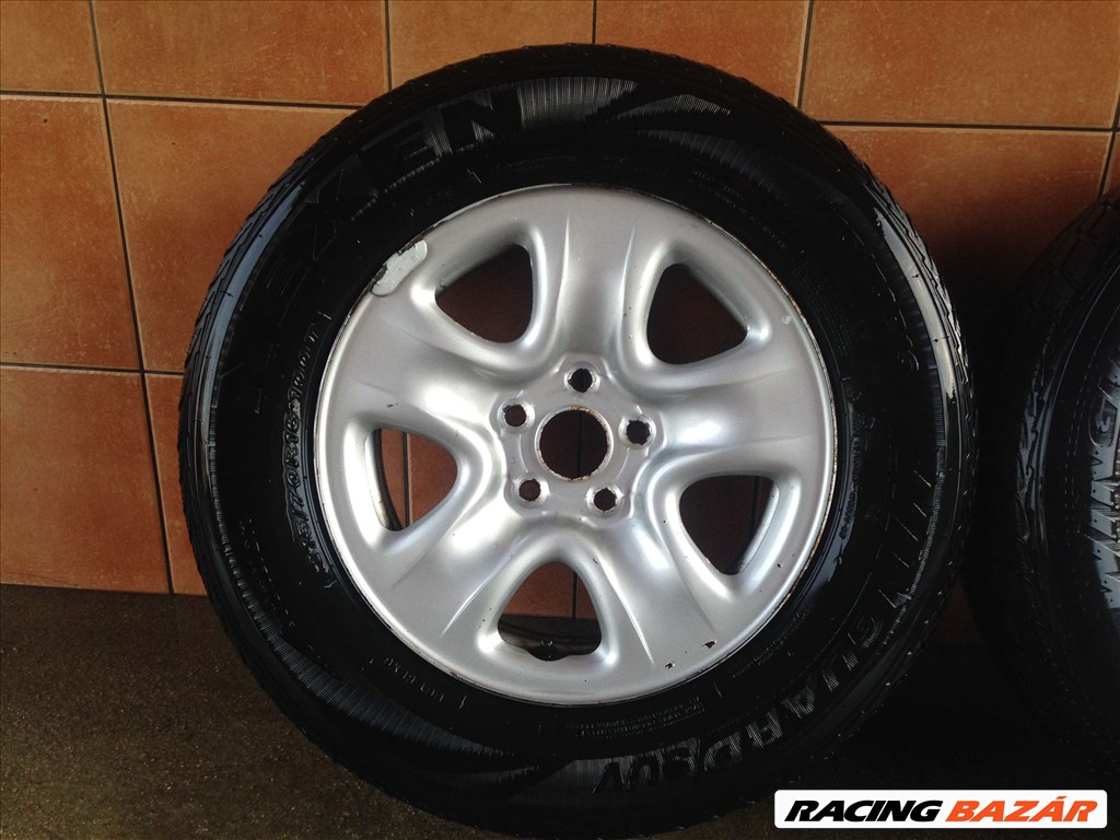 TOYOTA RAV-4 LEMEZFELNI 5X114,3 M+S 215/70R16 GUMIKKAL OLCSÓN!!! 4. kép