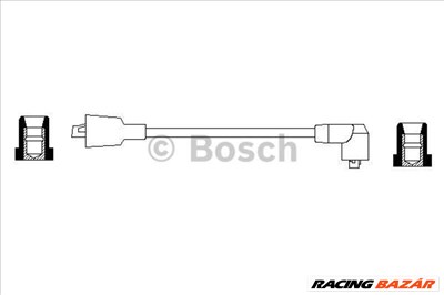 BOSCH 0986356040 Gyújtókábel - OPEL, RENAULT, CITROEN, PEUGEOT, FIAT, LANCIA, SEAT