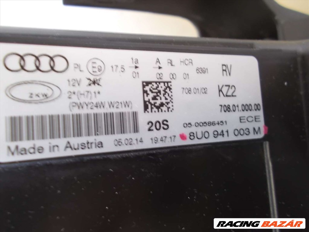 AUDI Q3 bal első fényszóró 2011-2015 6. kép