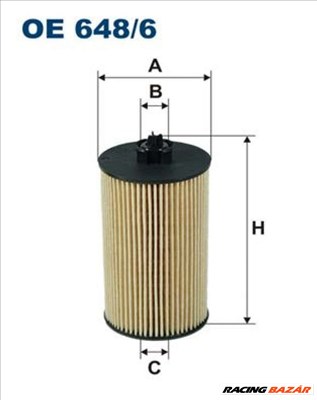 FILTRON oe6486 Olajszűrő - OPEL, VAUXHALL, CHEVROLET, FIAT, ALFA ROMEO, SAAB