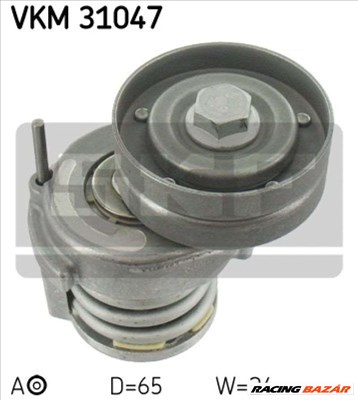 SKF VKM 31047 Generátor/klíma szíj feszítőgörgő - VOLKSWAGEN, SKODA, SEAT, AUDI