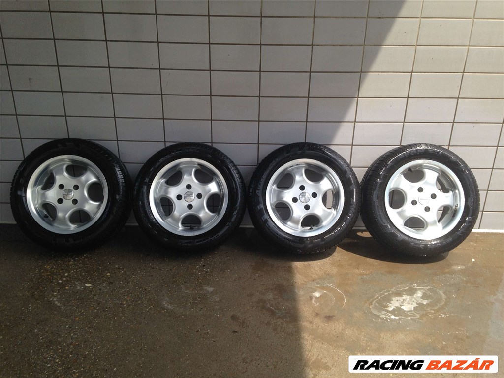 ARTEC 14" ALUFELNI 4X100 NYÁRI 185/60R14 ÚJSZERŰ GUMIKKAL OLCSÓN!! 1. kép