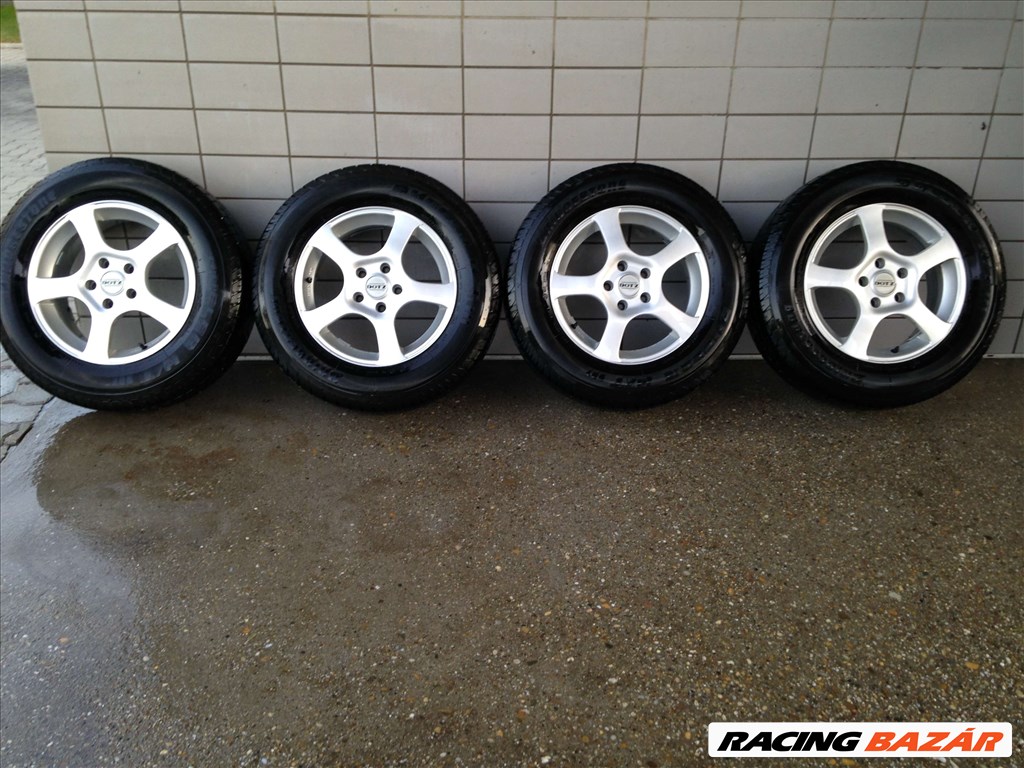 DOTZ 16" ALUFELNI 5X114,3 NYÁRI 215/70R16 GUMIVAL OLCSÓN!!! 1. kép