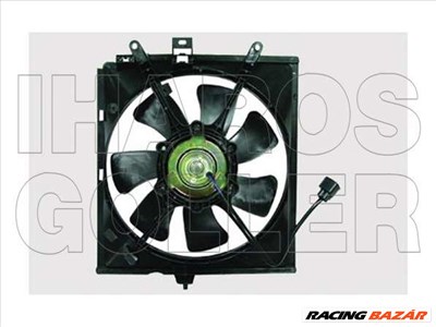 Mitsubishi Carisma 1999-2003 - Hűtőventilátor kpl. (benzines, kivéve turbó)