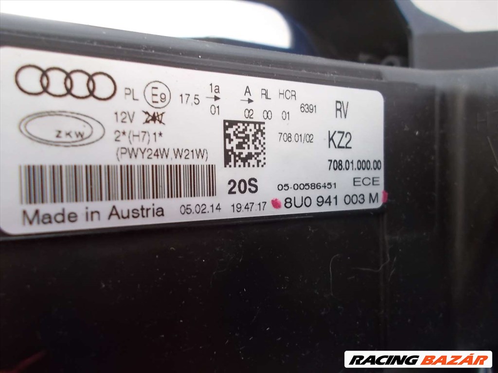AUDI Q3 bal első fényszóró 2011-2015 7. kép