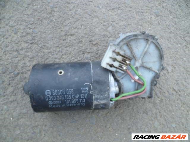 vw golf 2 első ablaktörlő motor 191 955 113 191955113 3. kép
