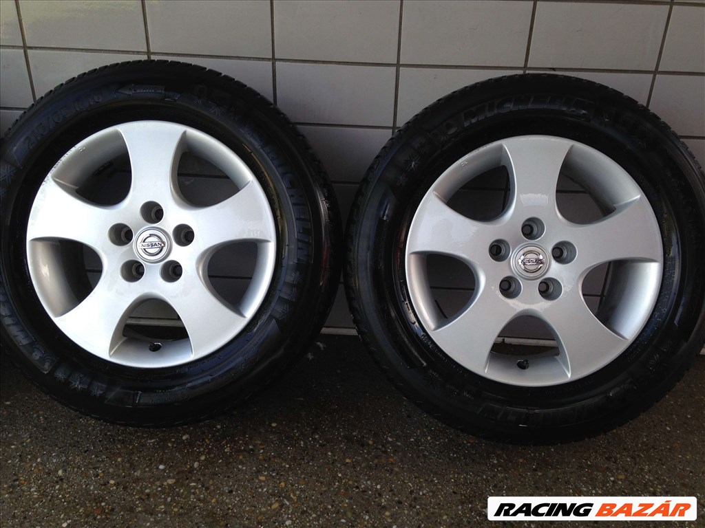 NISSAN QASHQAI 16" ALUFELNI 5X114,3 TÉLI 215/65R16 GUMIKKAL OLCSÓN!! 3. kép