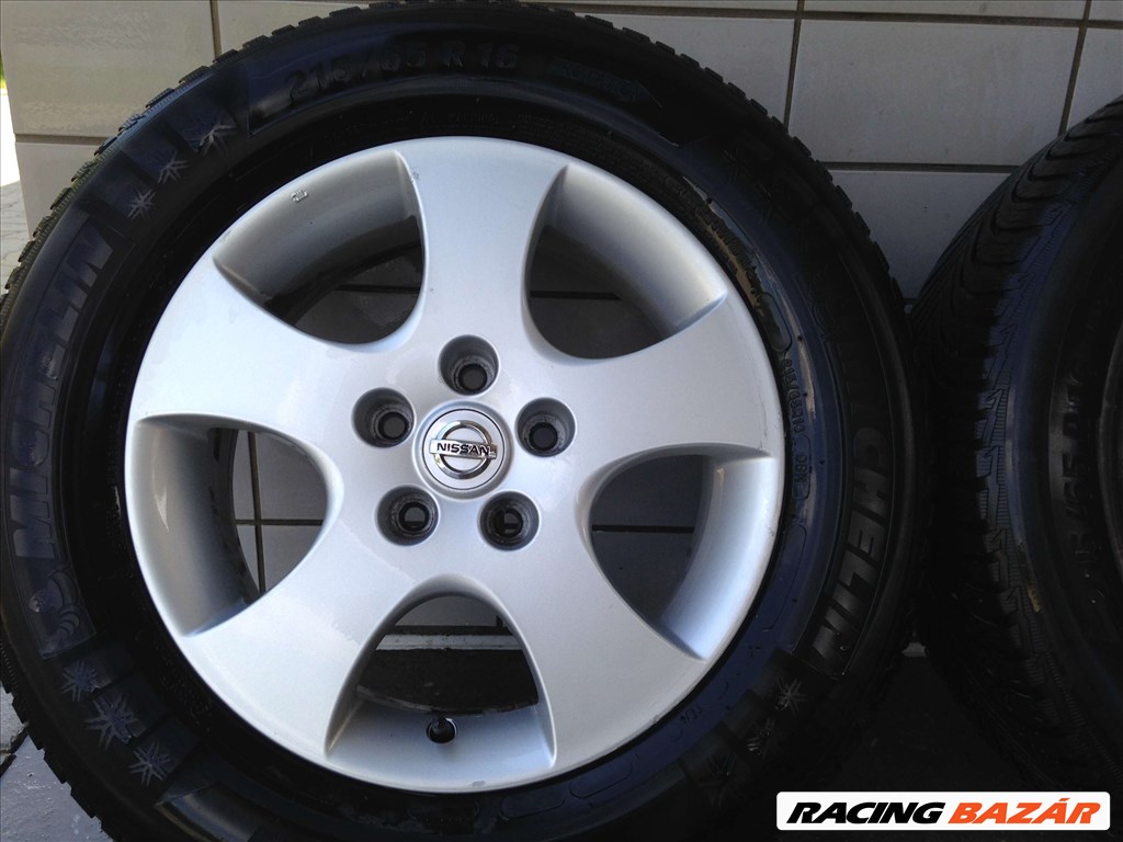 NISSAN QASHQAI 16" ALUFELNI 5X114,3 TÉLI 215/65R16 GUMIKKAL OLCSÓN!! 4. kép