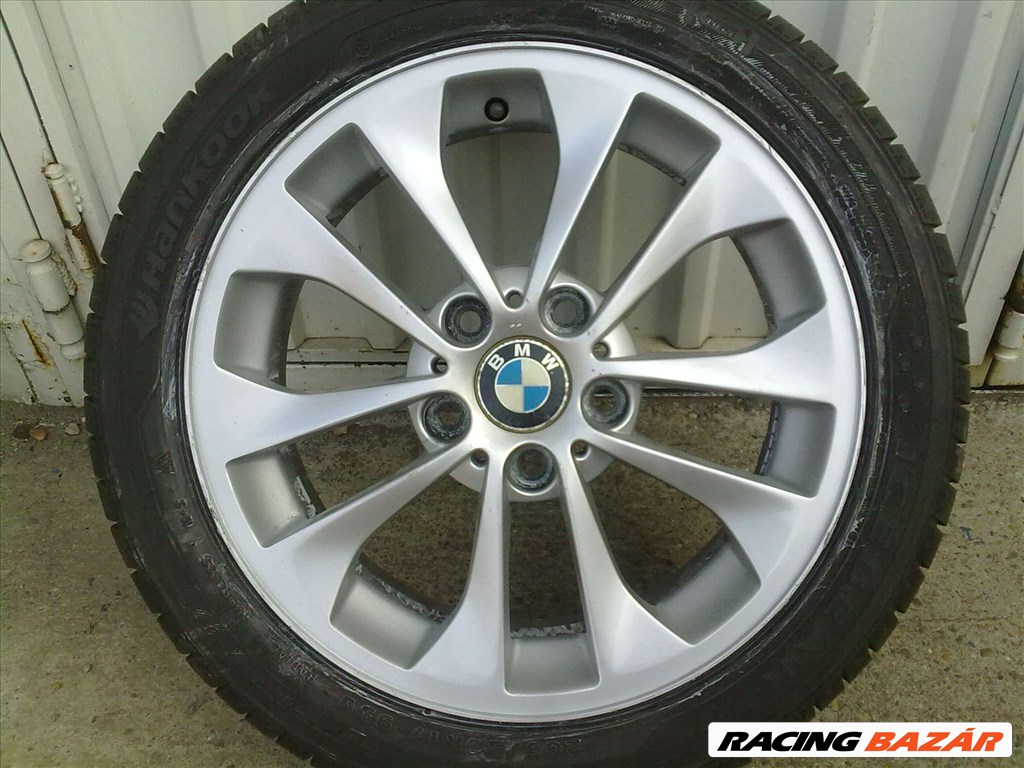 BMW E46 gyári 7×17-es 5×120-as ET47-es Styling 98-as könnyüfém felni garnitura  4. kép
