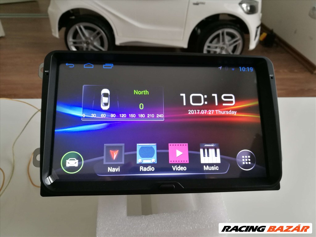 Volkswagen android multimédia vw gps navigáció tolatókamerával! (9inch) 2. kép