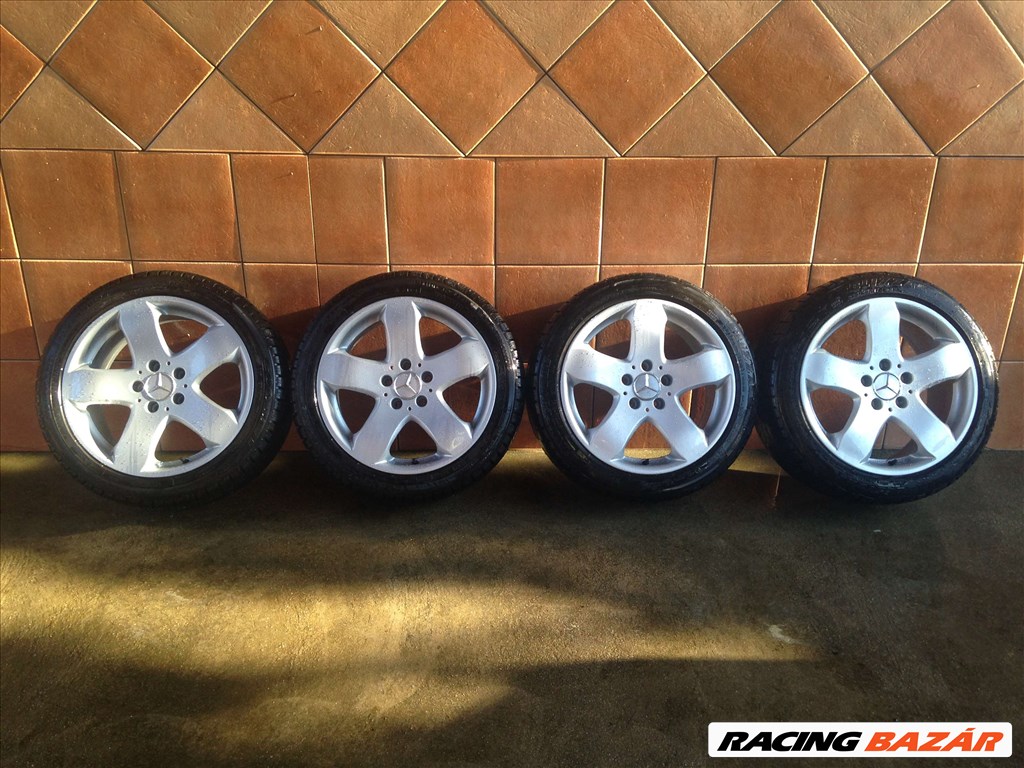  MERCEDES 17" ALUFELNI 5X112 TÉLI 225/45R17 GUMIVAL OLCSÓN!!!!! 1. kép